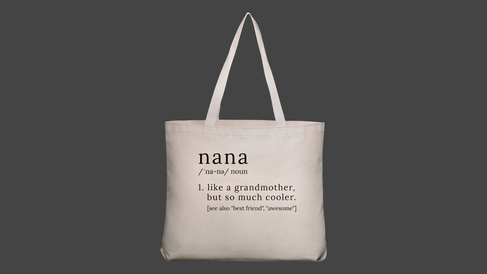 Nana Tote Bag Etsy