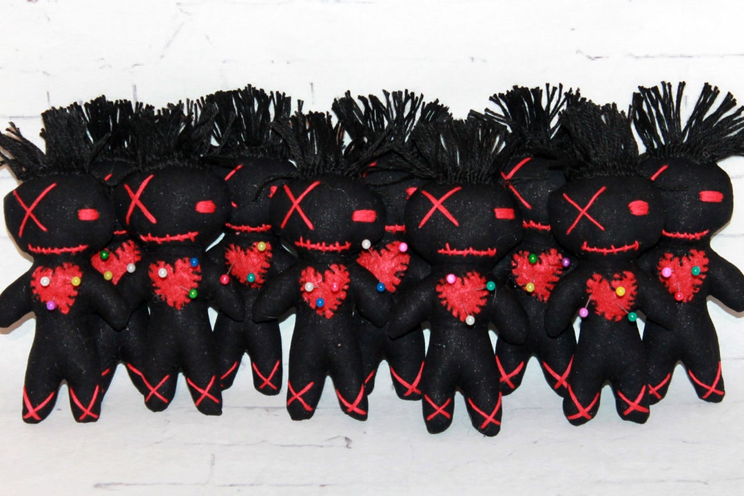10 Black Voodoo Dolls Set Etsy Il 1080xN.4785936323 Cqkv