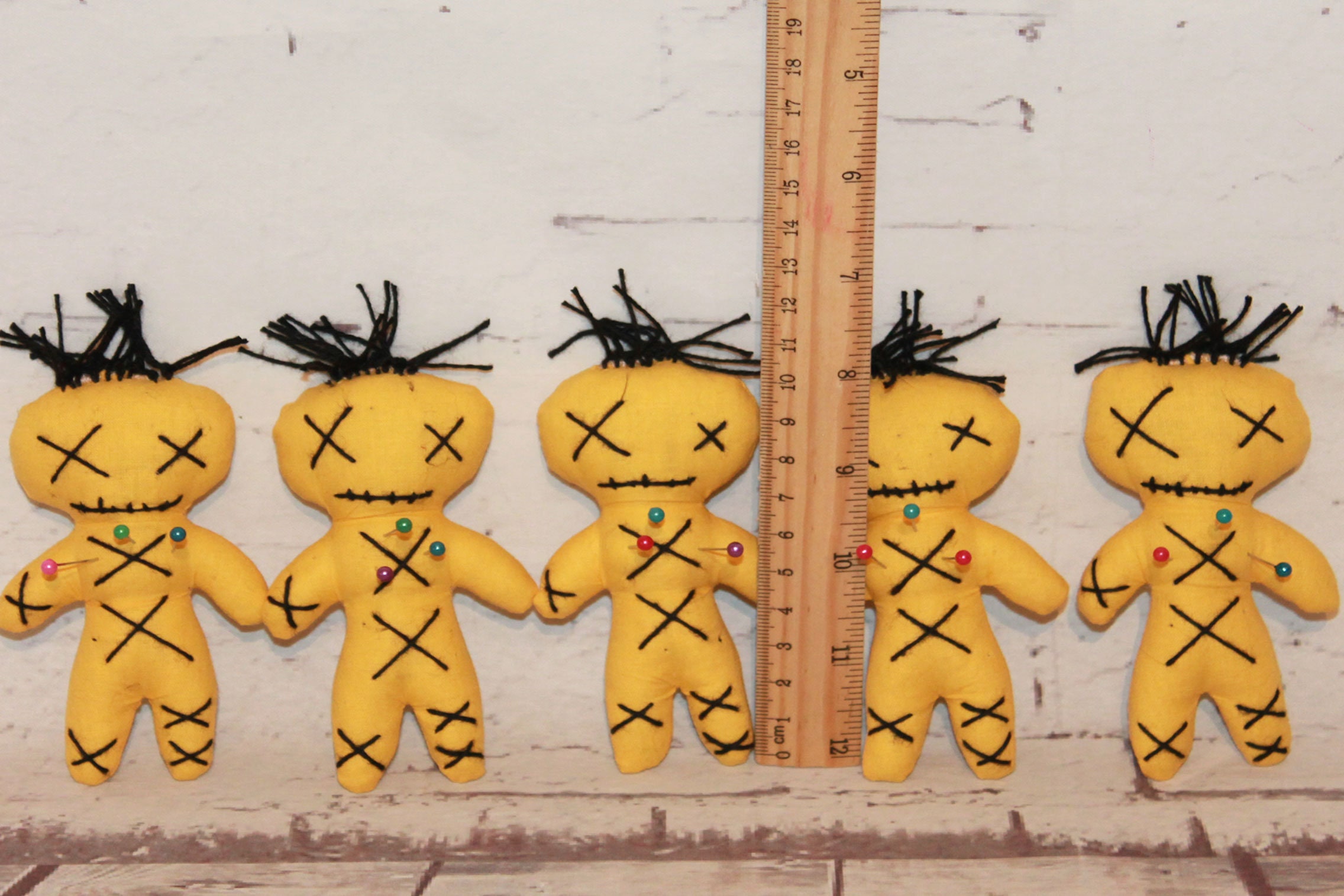 5 Gift Voodoo Doll With Pins Gift Gothic Gift Christmas Gift Etsy