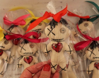 10 Voodoo Dolls with Logo Business Card Custom Dolls