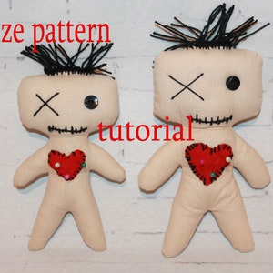 PDF Voodoo Doll Sewing Pattern - Etsy