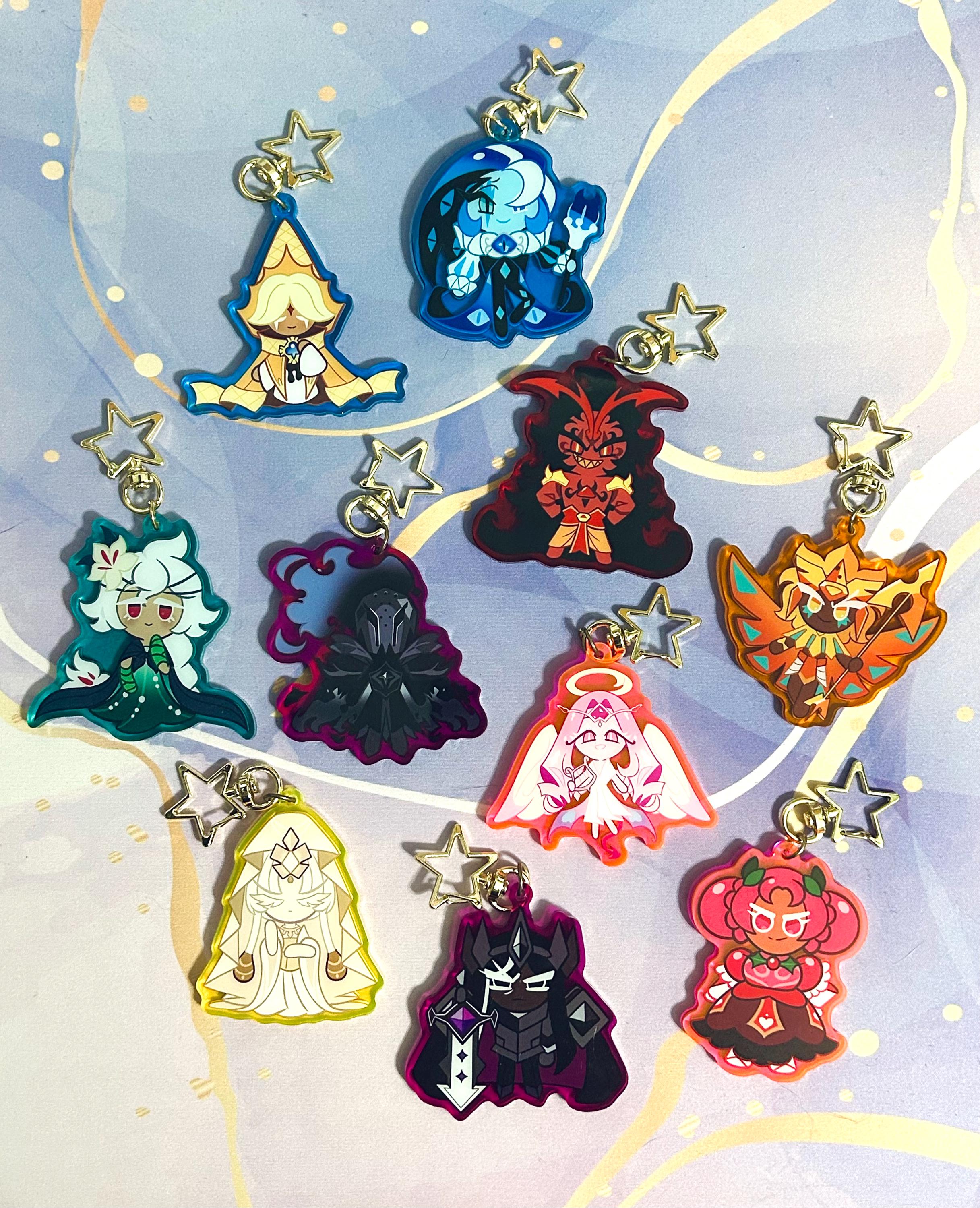 Dark Cacao Cookie Keychain - Etsy