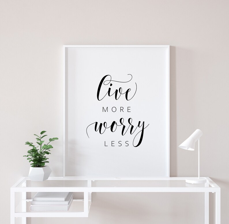 Quote Print Quote Wall Art Quote Poster Printable Wall Etsy