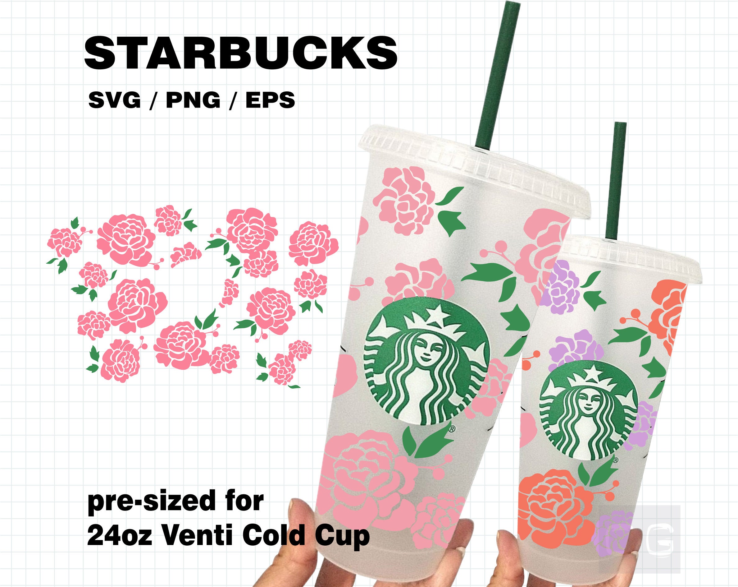 Peony Starbucks Cup|Flower Starbucks Cup|Floral Starbucks Cup|Personalized Starbucks Cup|Mother/'s Day Gift|Starbucks Cold Cup|Peonies cup