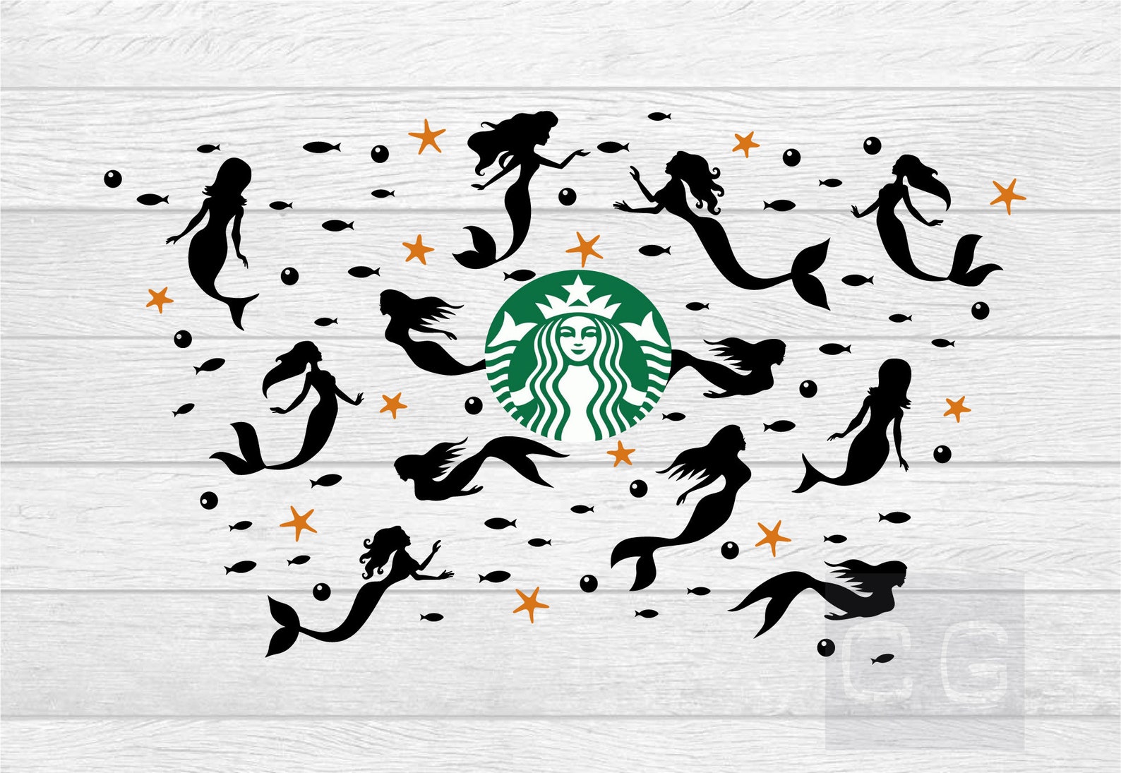 Free Free 80 Mermaid Starbucks Cup Svg SVG PNG EPS DXF File