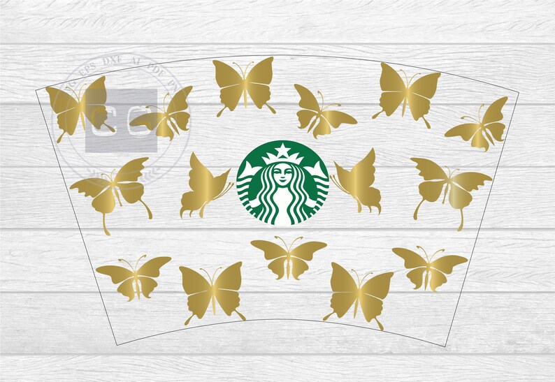 Free Free 294 Butterfly Free Starbucks Cup Wrap Svg SVG PNG EPS DXF File