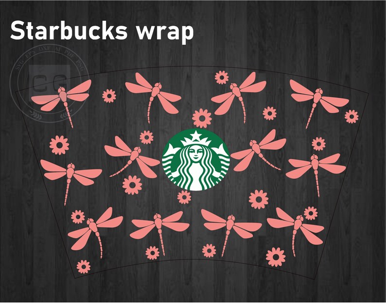 Download Venti Cold Cup With Logo Cut Out Dragonfly Wrap Svg For Starbucks Cup Flower Starbucks Wrap Svg Clip Art Art Collectibles Vermontorganics Com