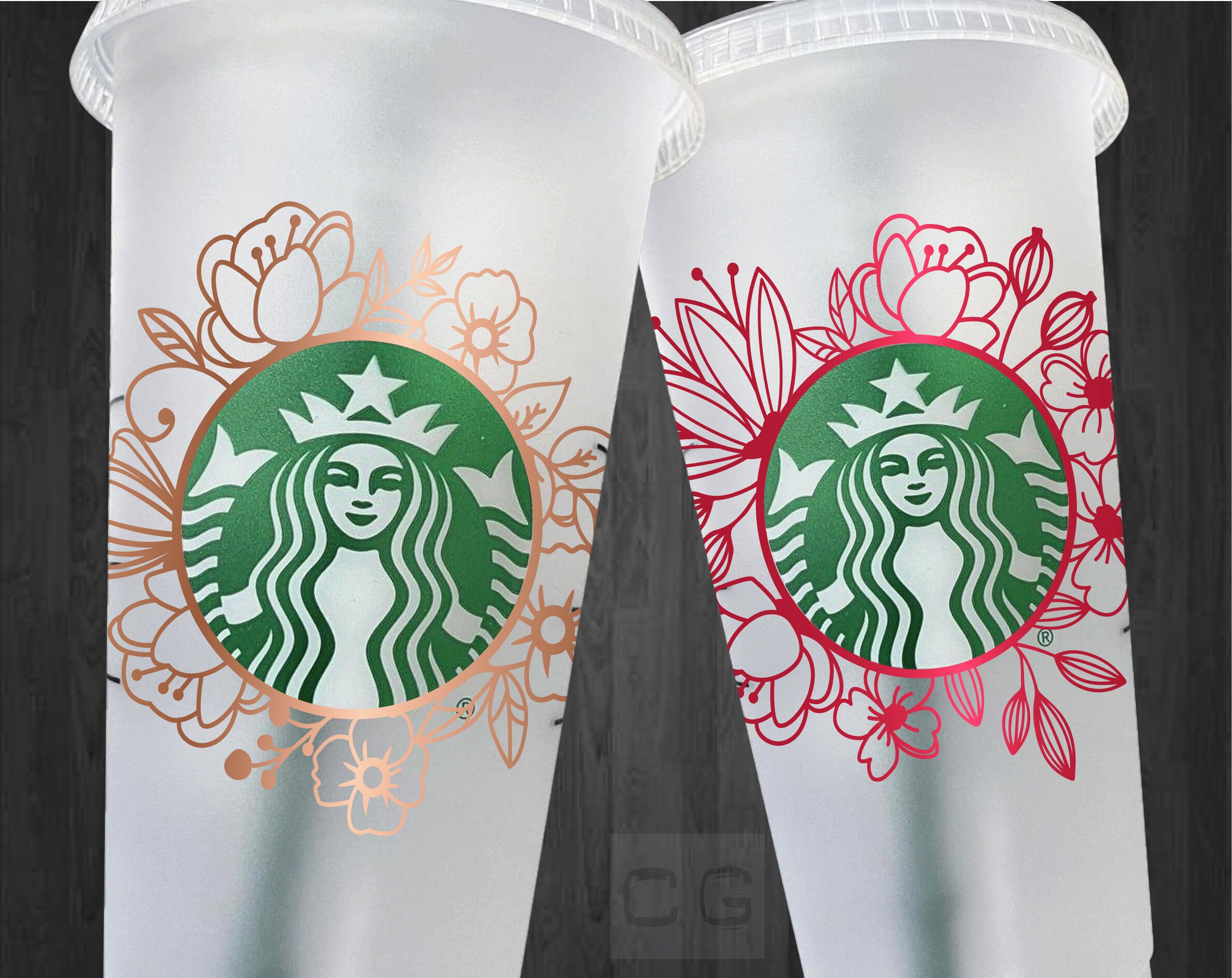 Paper, Party & Kids Starbucks Wrap For Personalized Starbucks Cups All Files Bundle Svg Digital