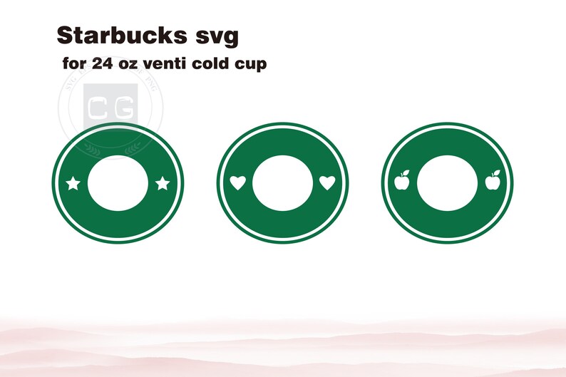 Starbucks Cup Logo Template Svg Eps Digital Download Blank | Etsy