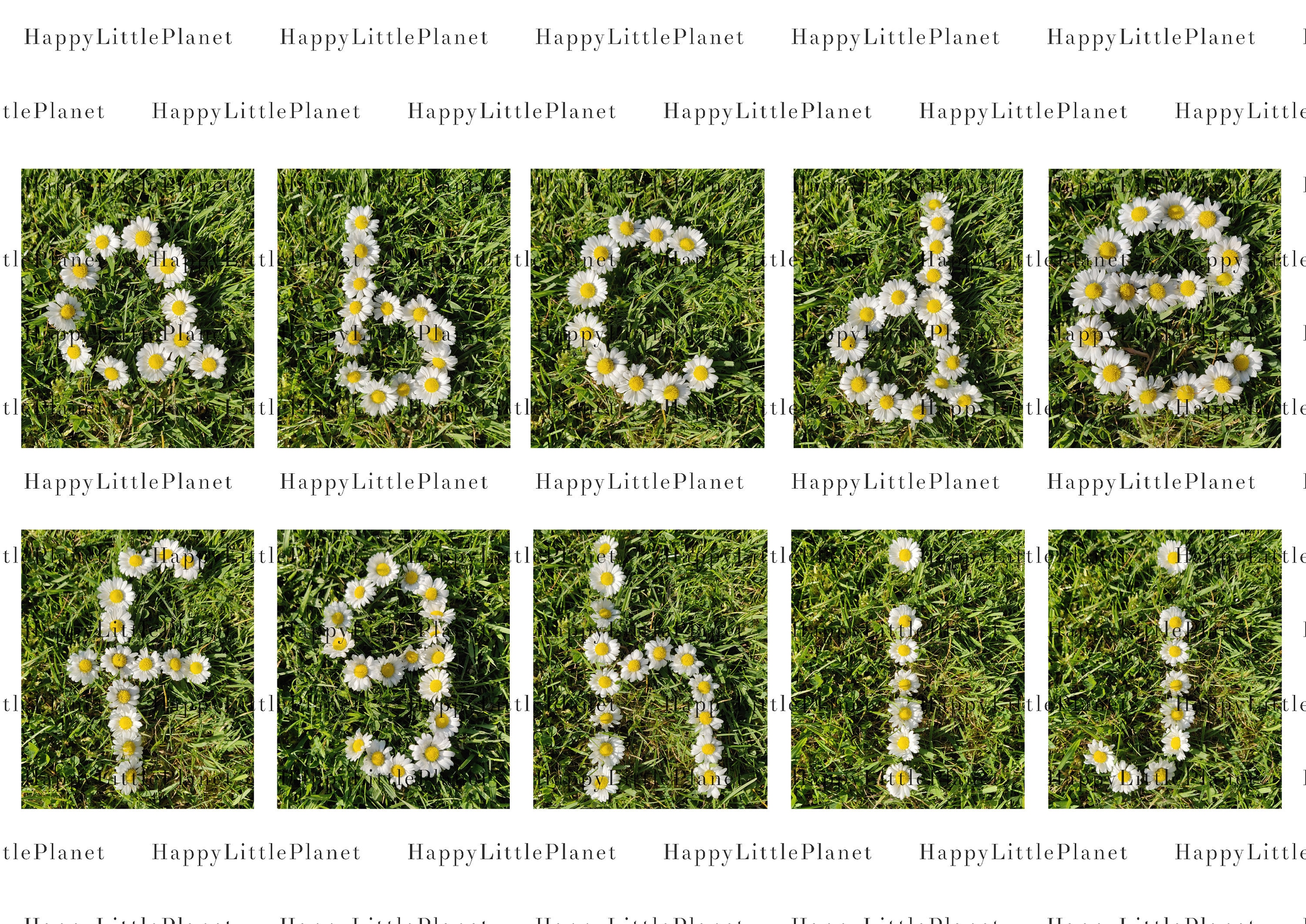 Nature alphabet printable Lower case EYFS resource Early Etsy