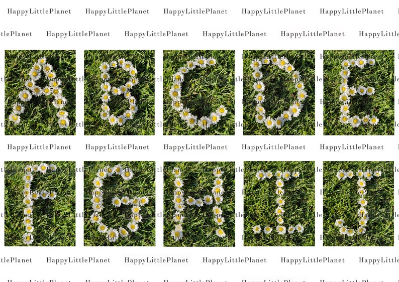 nature alphabet early years letters summer themed printable etsy