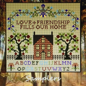 Samplers Countrystyle is full of country themed designs which give a warm welcoming feel to every room
