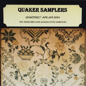充実の品 Quaker sampler - Etsy 日本 クラフト・布製品