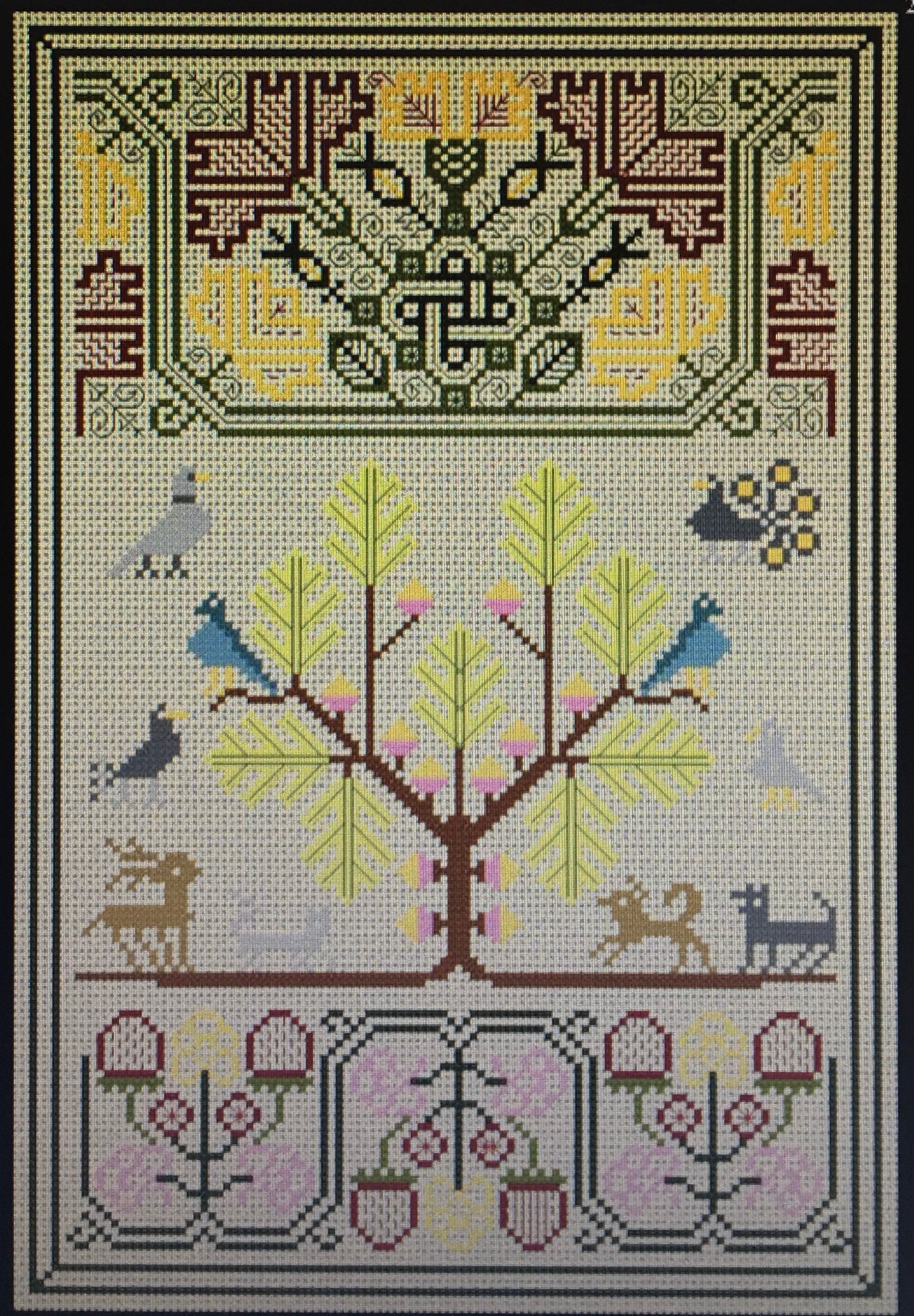 Antique Style Samplers to Embroider in Cross Stitch and Blackwork - Etsy
