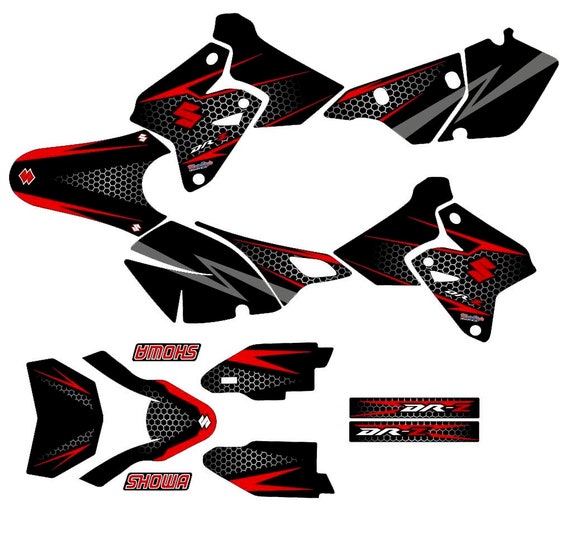 SUZUKI DRZ 400 GRAPHICS KIT - ALLSIDE