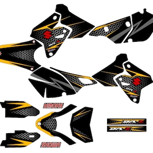 Graphic kit for Suzuki DRZ 400 SM drz400SM DR-Z Sticker set for 2007-2022 stickers kit for tunning decor motorbike motorcycle