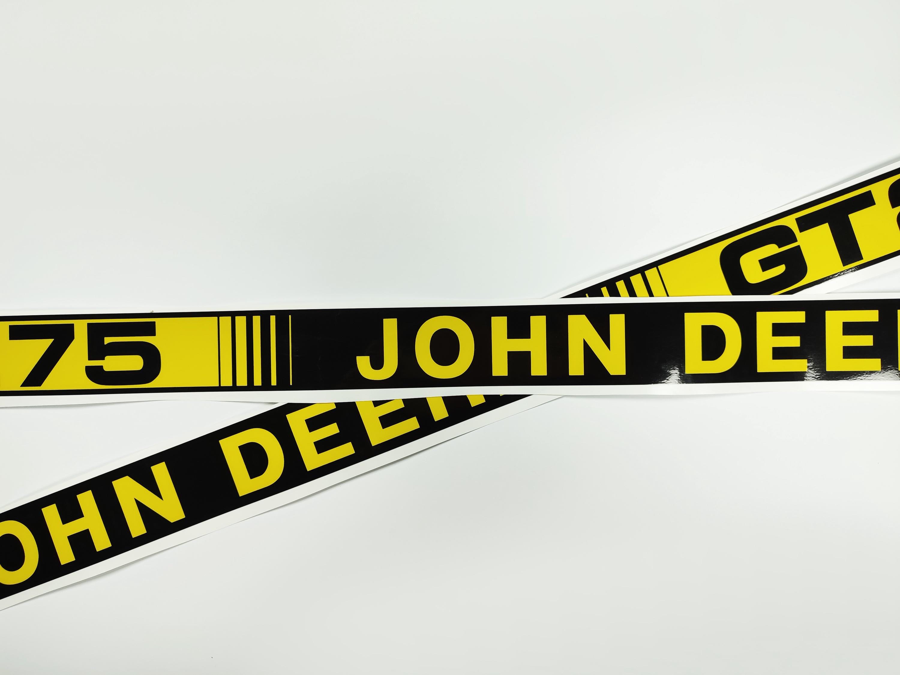 Set Di Adesivi In Vinile Di Ricambio Per Cofano Del Trattorino Tagliaerba LX289 LX 289, Kit Di Adesivi Fatti A Mano - Italia - Foto 3