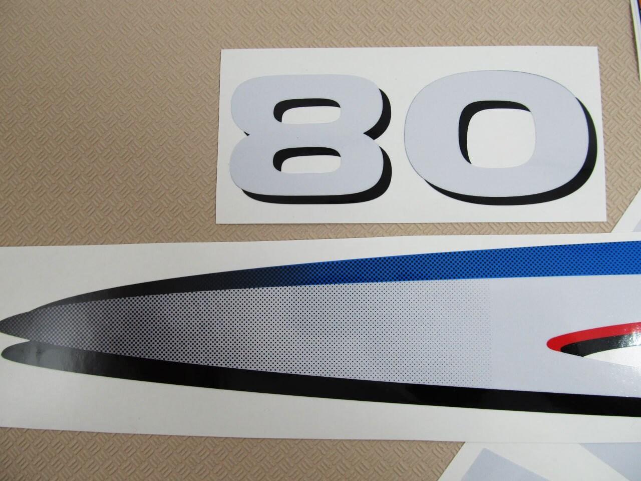Boat Cowling Decals 14.01907 | 350 V8 FourStroke Sticker (Kit Boat Cowling Decals 14.01907 | 350 V8 FourStroke Sticker (Kit