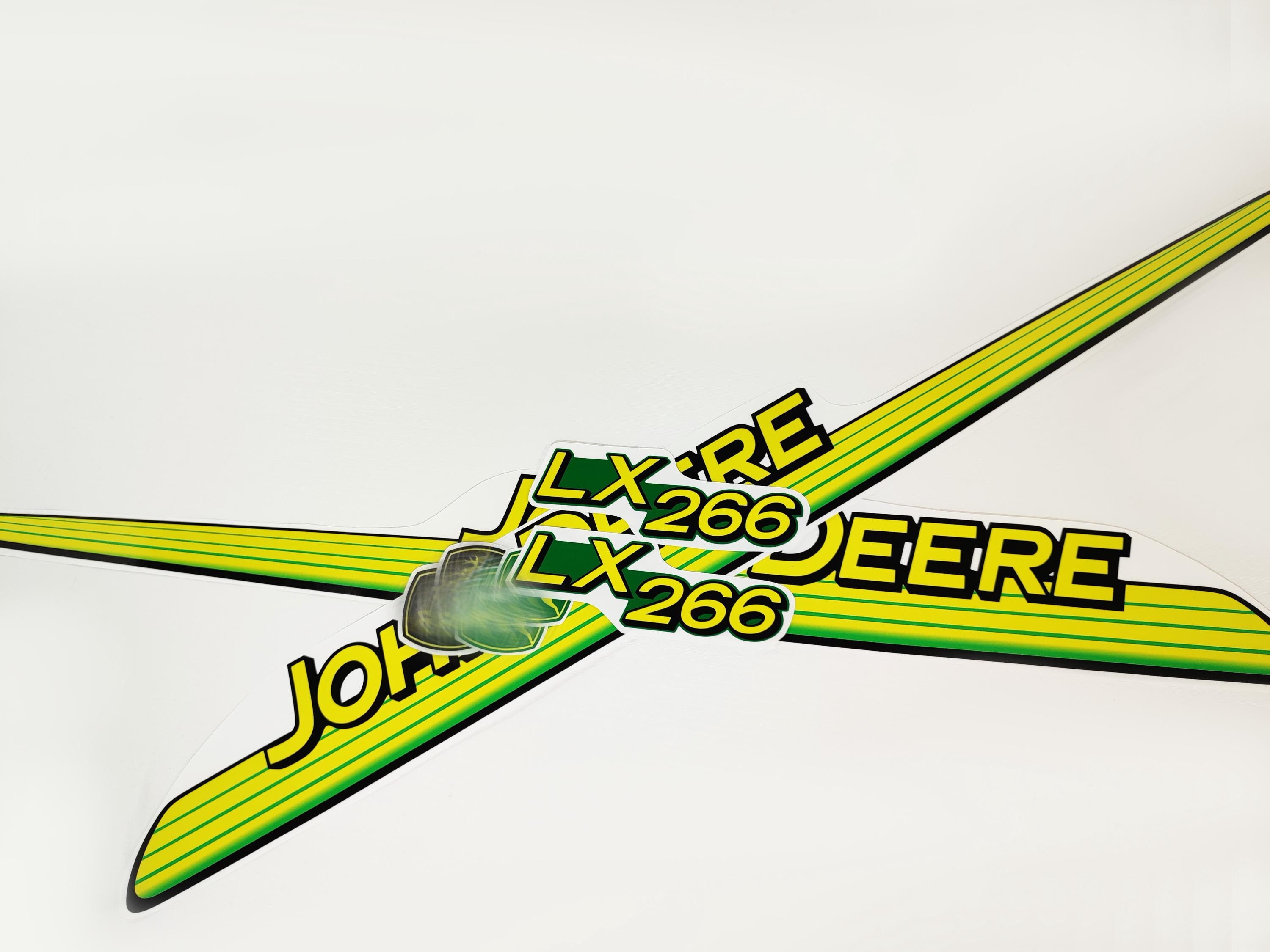 Kit Decal Capó Tractor 345 Juego De Calcomanías De Vinilo Para Capó De  Tractor John Deere 345 - Kit De 4 Pegatinas De Repuesto IPad Pro M4 13, image size:3000x2250