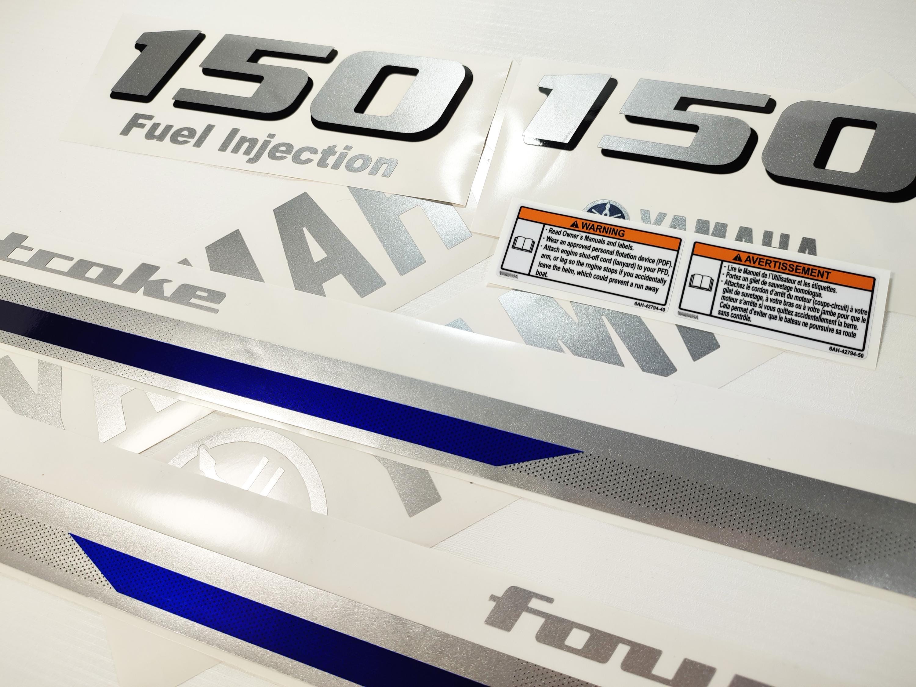 Yamaha Silver Decals - Etsy