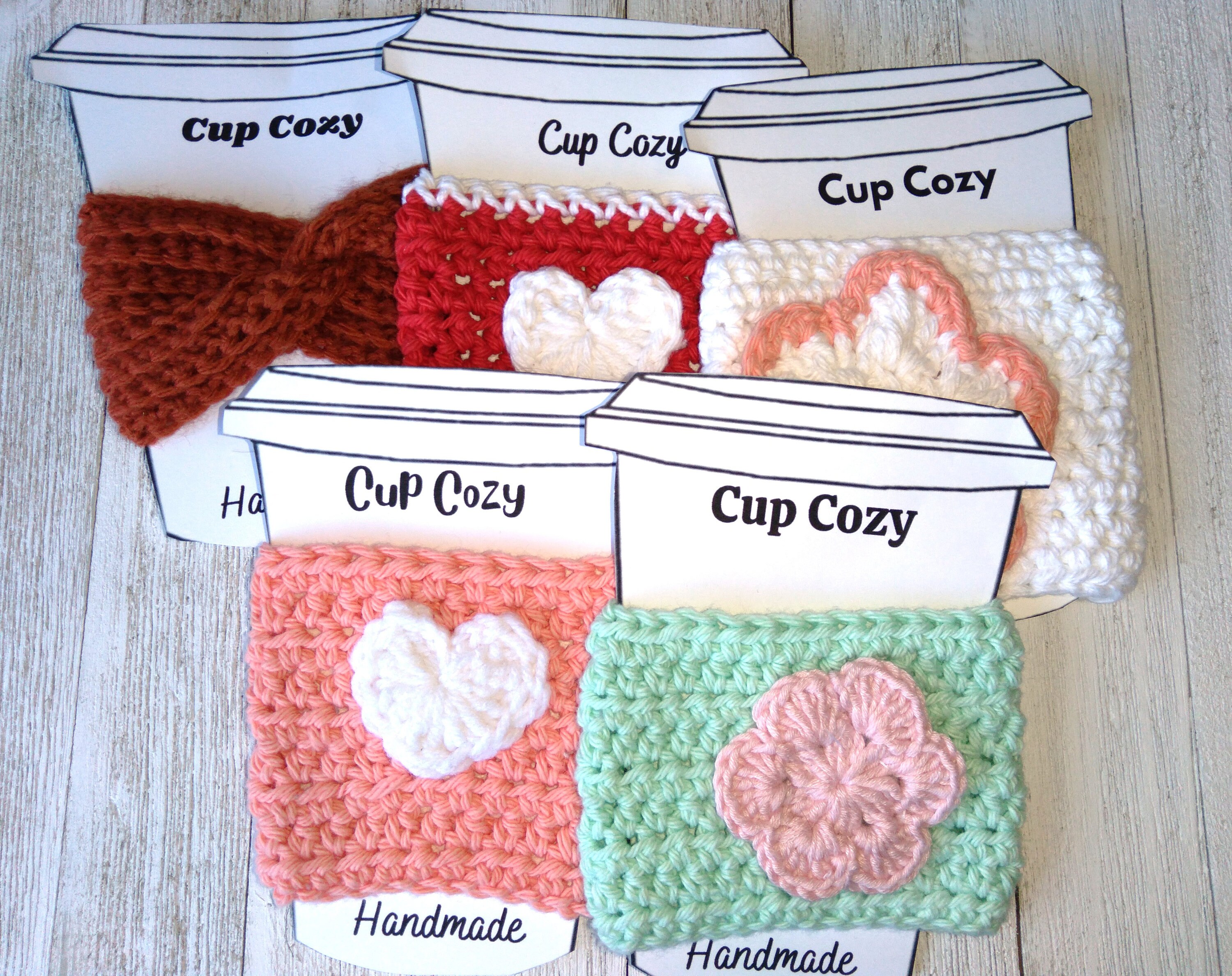 Product Holders/display Inserts for Handmade Coffee Cup Cozies - Etsy