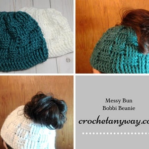 Messy Bun Bobbi Beanie Bild 4