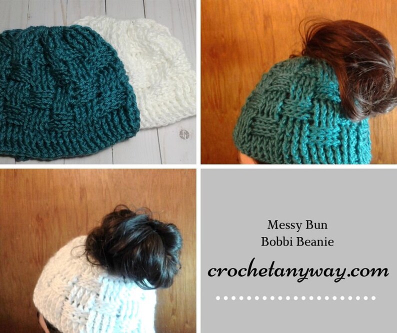 Messy Bun Bobbi Beanie image 4