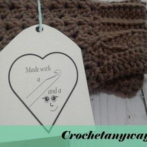 Crochet gift tags