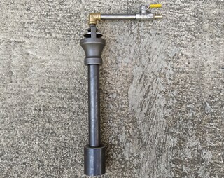 DEVIL-FORGE Bruciatore A Gas Forzato DF-AIR-FORCED 308.000 BTU – Per Fucine E Fornaci Professionali