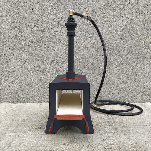 BURNCRAFT社製、鍛冶屋や製錬作業用のプロパンガス式鍛造バーナー3個