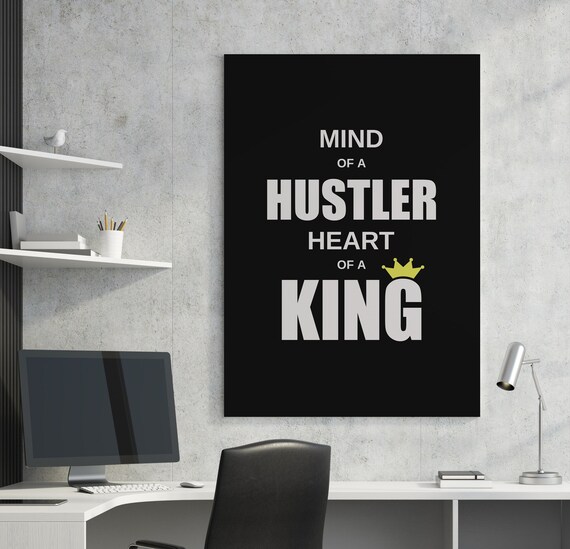  Encouragement Motivatiomal hustle office Desk