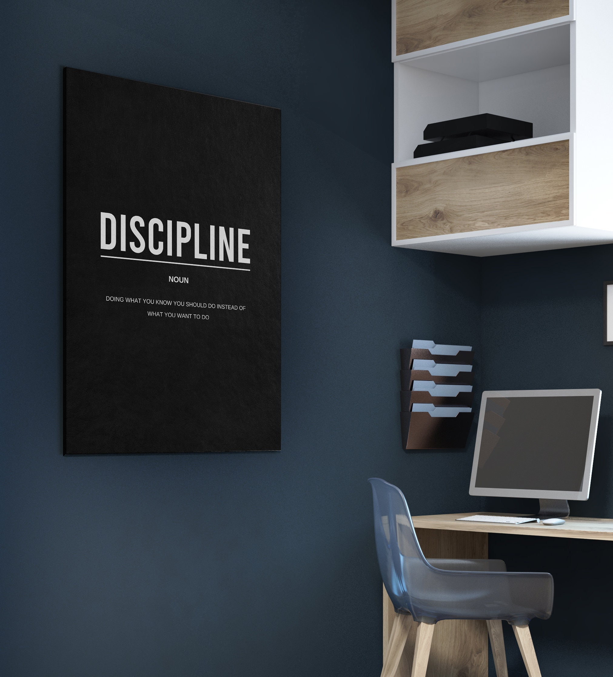 Through Discipline Art Print Home Decor Wall Art Poster C 