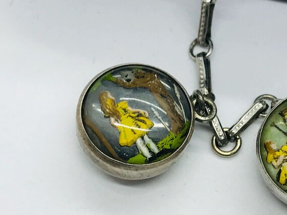 Scarce Alice in Wonderland Victorian Sterling Sil… - image 3