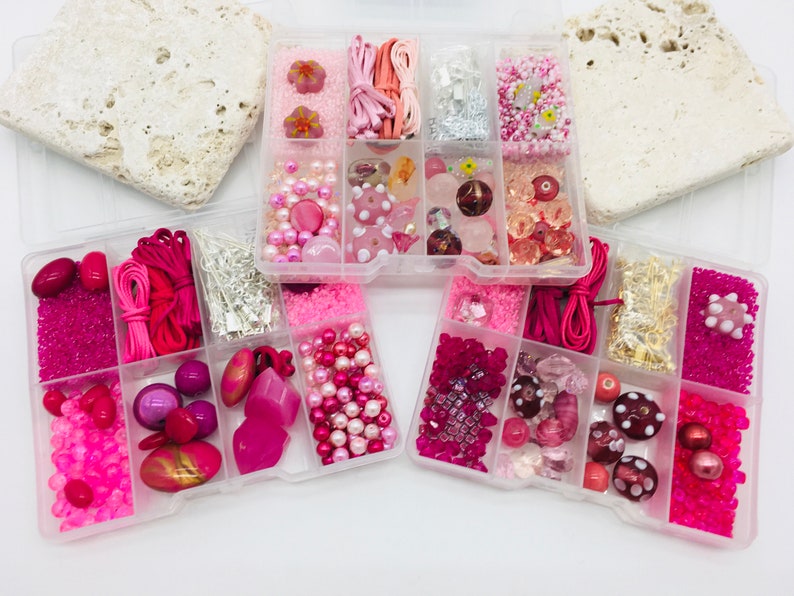 Bead & Jewellery Making Kit Lots of Colours Unique Gift Etsy