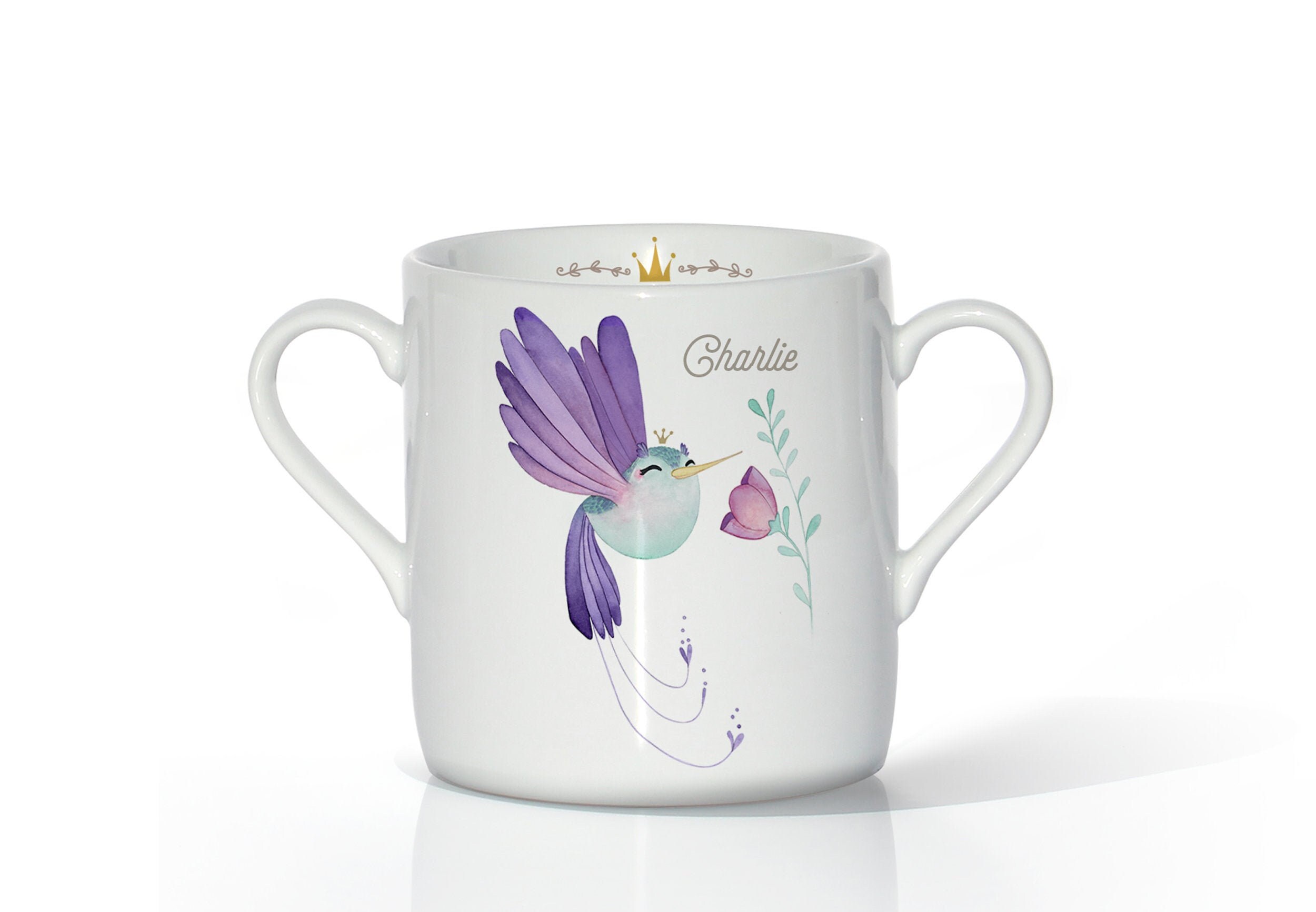 Tasse en Porcelaine Colibri | Personnalisable