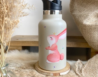 Gourde isotherme lapin pour enfant 350 ml