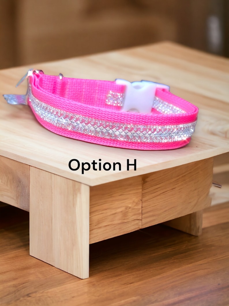 Rhinestone Dog Collar/ Sparkly Collar/bling Dog Collar/fancy Collar