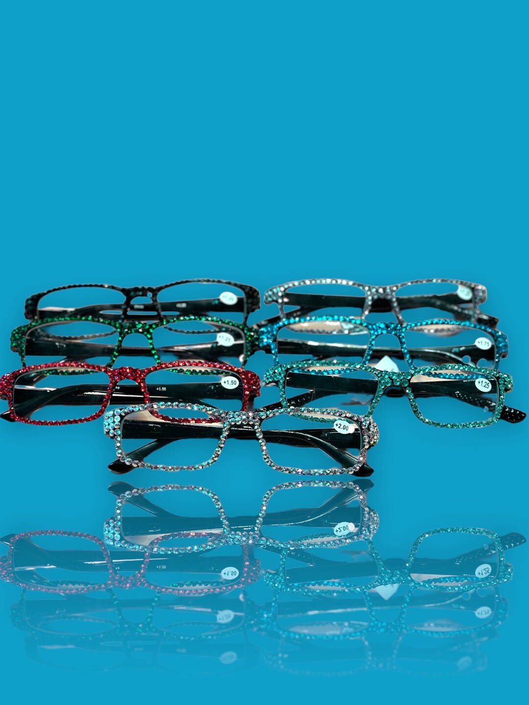 Glamour/rhinestone/bling Reading Glasses/genuine European Crystals