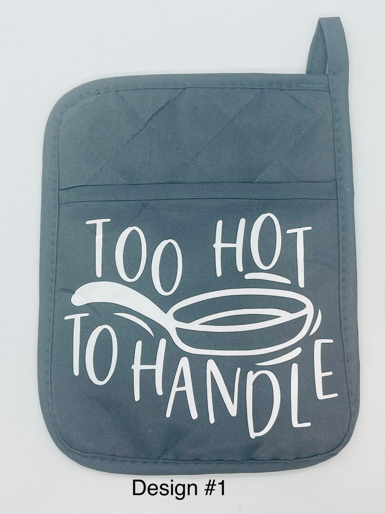 Potholder/pot Holders With Sayings/cute Pot Holders/gifts for Etsy