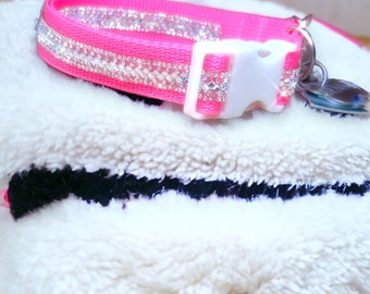 Rhinestone dog collar/ sparkly collar/bling dog collar/fancy collar/dazzling crystal dog collar/blinged-out/shimmer/barillas boutique
