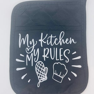 Potholder/Pot holders with sayings/Cute pot holders/Gifts for bakers/Christmas gift/Birthday gift/Bakers gift/Gifts for mom/Barillasboutique