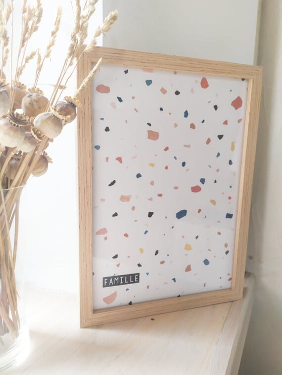 Affiche Terrazzo Personnalisée