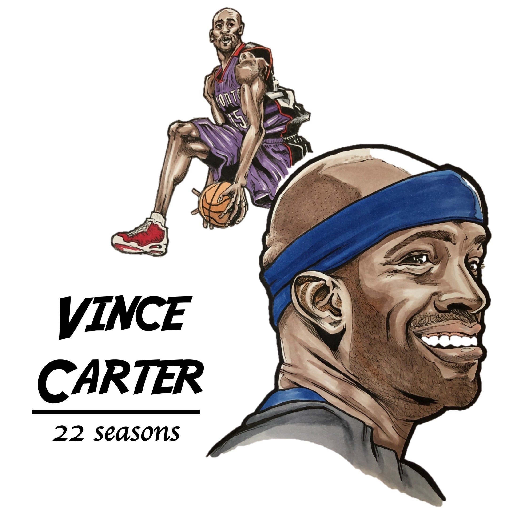 vince carter poster