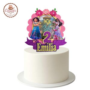 Encanto Movie Cake Topper, Isabella Cake Topper, Mirabel Cake Topper, Encanto Birthday, Encanto Decorations, Encanto Supplies