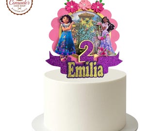 Encanto Movie Cake Topper, Isabella Cake Topper, Mirabel Cake Topper, Encanto Birthday, Encanto Decorations, Encanto Supplies