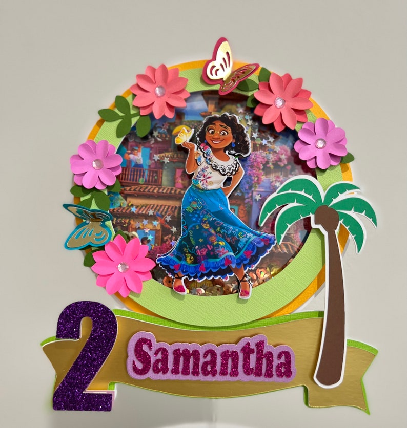 Encanto Cake Topper Encanto Birthday Cake Topper Cake Topper Etsy