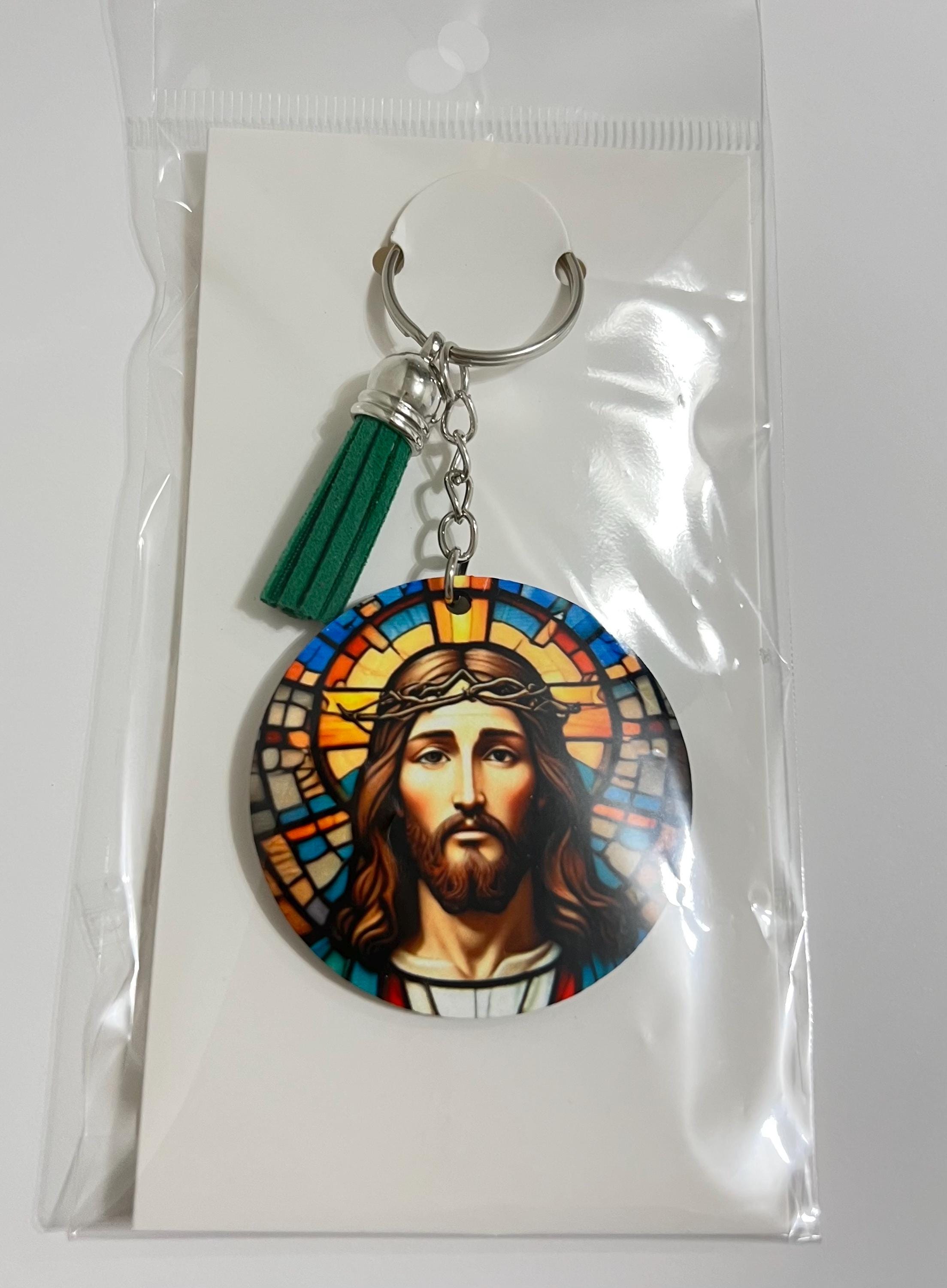 Catholic Keycaps Catholic Keychain, Religious Keychain, Double Sided Keychain ...