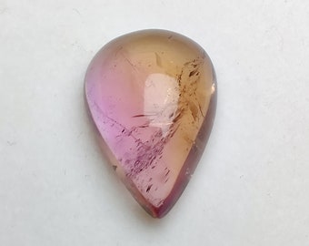 25X25X8 mm For Making Jewelry R-282 Stunning AAA Quality 100/% Natural Ametrine Heart Cabochon Loose Gemstone 37 Ct