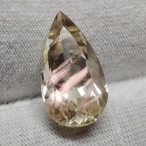Pink Sheen Oregon Sunstone Cut, 3.5 Cts (14.5x7.5x6mm) 100% Natural Pink Schiller Oregon Sunstone Gemstone for Making Fine Ring Jewelry