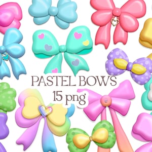 Clipart di fiocco, fiocchi di nastro png, download digitale